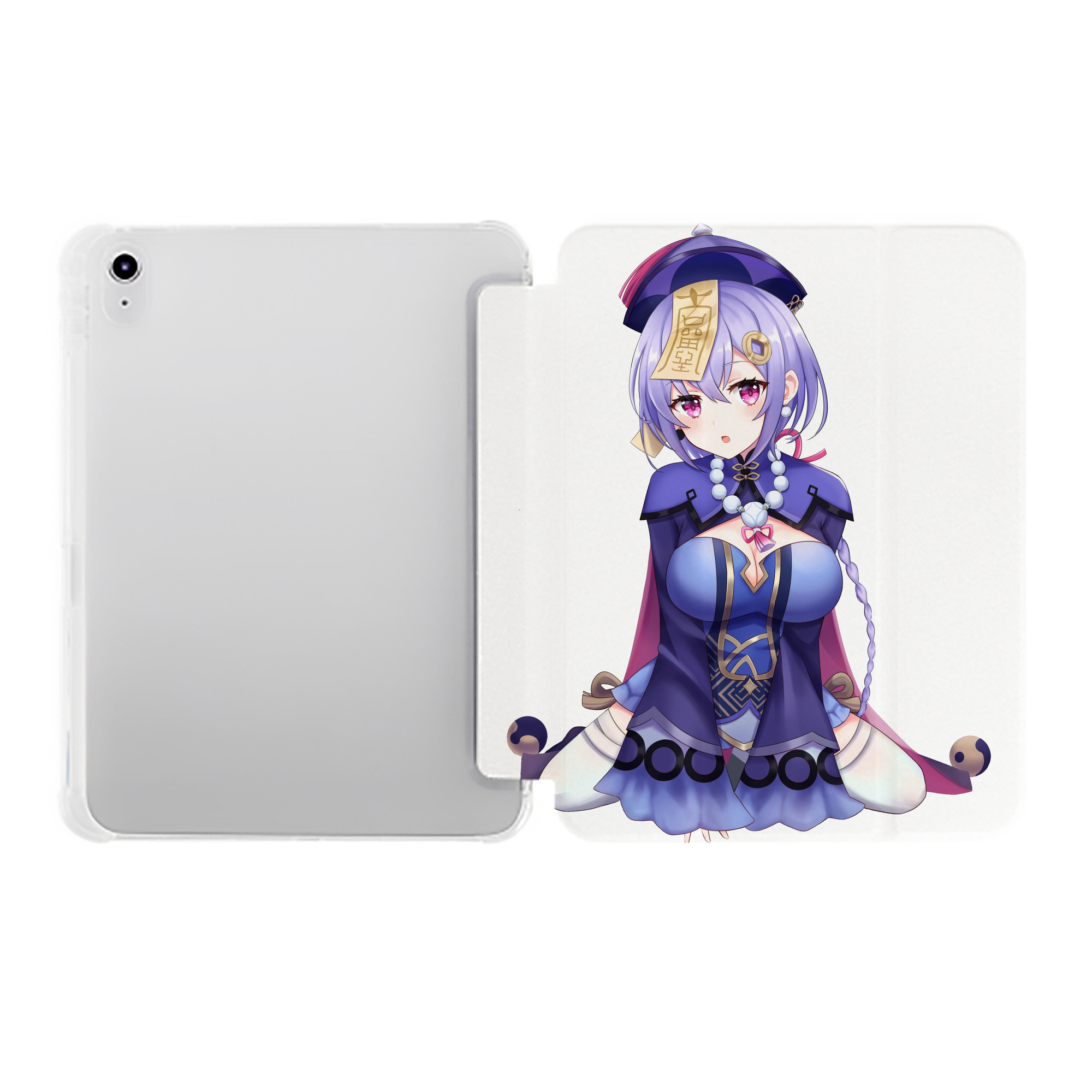 げんし神 七七 なな  genshin Nana IPad ケース ペン収納付き 三つ折りスタンド PUレザー×シリコン 対応機種9.5/10.5/10.9インチ